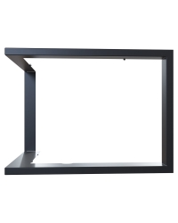 Montážny rámik 90°- 35mm pre krbové vložky VN 700/480 ľavé presklenie Obrázok pre Montážny rámik 90°- 35mm pre krbové vložky VN 700/480 ľavé presklenie