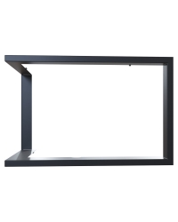 Montážny rámik 90°- 35 mm pre krbové vložky VN 810/410 ľavé presklenie Obrázok pre Montážny rámik 90°- 35 mm pre krbové vložky VN 810/410 ľavé presklenie