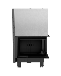 Obrázok pre Krbová vložka MBZ 13 BS pravé presklenie s výsuvným otváraním dvierok s čiernym ohniskom