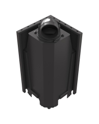 Obrázok pre Krbová vložka MBN 8 BS ľavé presklenie s čiernym ohniskom