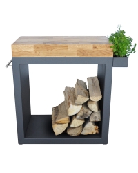 Veľký stolík 80x45x91 - graphite Obrázok pre Veľký stolík 80x45x91 - graphite