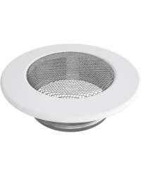 Obrázok pre Mriežka okrúhla Ø 125 biela 