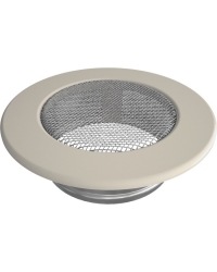 Obrázok pre Mriežka okrúhla Ø 125 krémová 