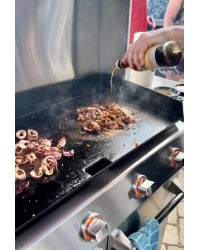 Plynový gril L-CLASS 30 čierny s liatinovou varnou platňou Obrázok pre Plynový gril L-CLASS 30 čierny s liatinovou varnou platňou