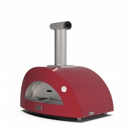 Obrázok pre Pizza pec MODERNO 3 na drevo - antique red