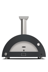 Obrázok pre Pizza pec MODERNO 3 na plyn i drevo - ardesia grey 