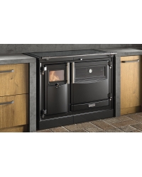 Teplovzdušný krbový sporák PAS 100 - zadný vývod Obrázok pre Teplovzdušný krbový sporák PAS 100 - zadný vývod