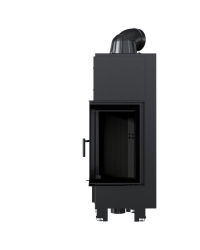 Obrázok pre Krbová vložka MBN 10 BS pravé presklenie čierne ohnisko 