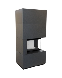 Obrázok pre Modulárny krb FLOKI pravý - INDIAN BLACK