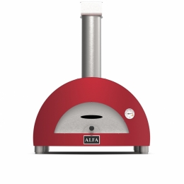 Obrázok pre Pizza pec MODERNO 1 na drevo - antique red 
