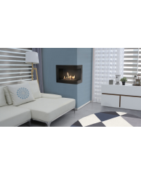 Obrázok pre Rohový závesný biorkb DELTA 700 pravý s presklením