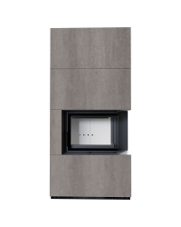 Obrázok pre Modulárny krb FLOKI pravý - povrchová úprava - NATURALI PIETRA DI SAVOIA GRIGIA BOCCIARDATA