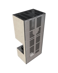 Obrázok pre Modulárny krb FLOKI pravý - povrchová úprava - FOKOS SALE čierne ohnisko