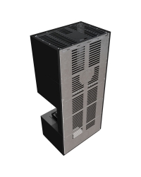 Modulárny krb FLOKI pravý - povrchová úprava - NERO ASSOLUTO čierne ohnisko Obrázok pre Modulárny krb FLOKI pravý - povrchová úprava - NERO ASSOLUTO čierne ohnisko