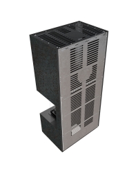 Modulárny krb FLOKI pravý - povrchová úprava - OXIDE NERO čierne ohnisko Obrázok pre Modulárny krb FLOKI pravý - povrchová úprava - OXIDE NERO čierne ohnisko