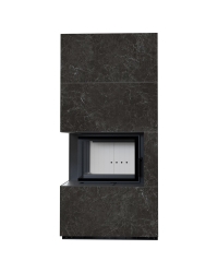 Modulárny krb FLOKI ľavý - povrchová úprava - NATURALI NERO GRECO Obrázok pre Modulárny krb FLOKI ľavý - povrchová úprava - NATURALI NERO GRECO