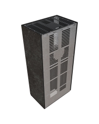 Modulárny krb FLOKI ľavý - povrchová úprava - NATURALI NERO GRECO čierne ohnisko Obrázok pre Modulárny krb FLOKI ľavý - povrchová úprava - NATURALI NERO GRECO čierne ohnisko