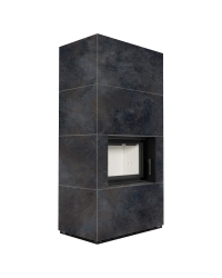 Modulárny krb FLOKI - povrchová úprava - OSSIDO NERO Obrázok pre Modulárny krb FLOKI - povrchová úprava - OSSIDO NERO