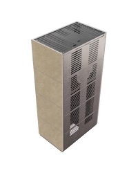 Obrázok pre Modulárny krb FLOKI - povrchová úprava - FOKOS RENA čierne ohnisko