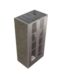 Obrázok pre Modulárny krb FLOKI - povrchová úprava - FOKOS PIOMBO čierne ohnisko