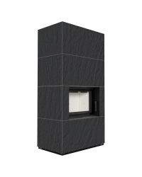 Obrázok pre Modulárny krb FLOKI - povrchová úprava - NATURALI ARDESIA NERO A SPACCO