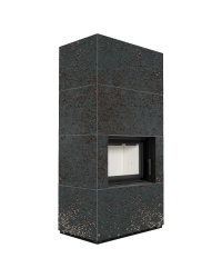 Obrázok pre Modulárny krb FLOKI - povrchová úprava - OXIDE NERO