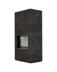 Obrázok pre Modulárny krb FLOKI - povrchová úprava - NERO GRECO