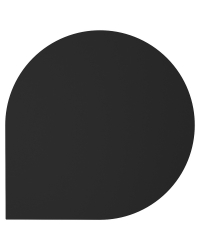 Oceľový podstavec pod krbové kachle - Vzor 1 - 100x100cm Obrázok pre Oceľový podstavec pod krbové kachle - Vzor 1 - 100x100cm