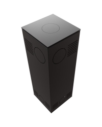 Obrázok pre Krbové kachle TORA S 8 s čiernymi sklenenými panelmi