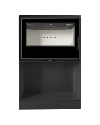 Krbové kachle KARI 80 s podstavcom na drevo Obrázok pre Krbové kachle KARI 80 s podstavcom na drevo