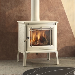 Obrázok pre Liatinové kachle SHELBURNE krémový smalt 