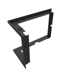 Obrázok pre Montážny rámik 90°- 35mm pre krbové vložky LUCY 12 pravé presklenie