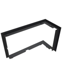 Obrázok pre Montážny rámik 90°- 35mm pre krbové vložky LUCY 14 ľavé presklenie