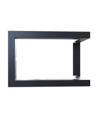 Obrázok pre Montážny rámik 90°- 70mm pre krbové vložky ZIBI 11 pravé presklenie  
