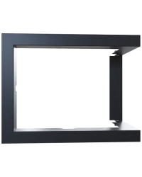 Obrázok pre Montážny rámik 90°- 70mm pre krbové vložky LUCY 12 pravé presklenie