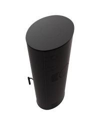 Krbové kachle ROLLO W s čiernym ohniskom Obrázok pre Krbové kachle ROLLO W s čiernym ohniskom