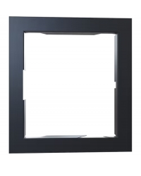 Obrázok pre Montážny rámik 90°- 70mm pre krbové vložky NADIA 7 s kľučkou na ľavej strane