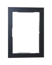 Obrázok pre Montážny rámik 90°- 70mm pre krbové vložky NADIA 9 s kľučkou na ľavej strane