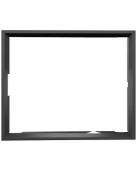 Montážny rámik 45° pre krbové vložky NADIA 13 s kľučkou na ľavej strane Obrázok pre Montážny rámik 45° pre krbové vložky NADIA 13 s kľučkou na ľavej strane