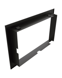 Montážny rámik 90° pre krbové vložky FLOKI M rovné presklenie Obrázok pre Montážny rámik 90° pre krbové vložky FLOKI M rovné presklenie