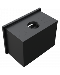 Obrázok pre Krbová kazeta ARKE 80 s ventilátorom s čiernym ohniskom