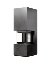 Obrázok pre Modulárny krb NBC 8 vysoký - povrchová úprava - FOKOS GRAFITE