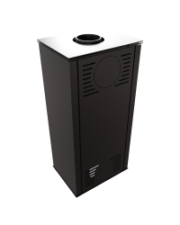 Krbové kachle HATI s čiernym ohniskom Obrázok pre Krbové kachle HATI s čiernym ohniskom