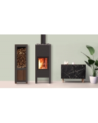 Krbové kachle TIMO STEEL čierne Obrázok pre Krbové kachle TIMO STEEL čierne