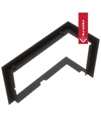 Montážny rámik 90°- 60mm pre krbové vložky LUCY 14 NEW ľavé presklenie Obrázok pre Montážny rámik 90°- 60mm pre krbové vložky LUCY 14 NEW ľavé presklenie