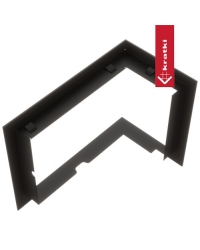 Montážny rámik 90°- 70mm pre krbové vložky LUCY 12 NEW ľavé presklenie Obrázok pre Montážny rámik 90°- 70mm pre krbové vložky LUCY 12 NEW ľavé presklenie