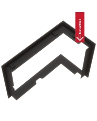 Montážny rámik 90°- 35mm pre krbové vložky LUCY 12 NEW ľavé presklenie Obrázok pre Montážny rámik 90°- 35mm pre krbové vložky LUCY 12 NEW ľavé presklenie