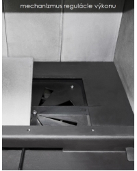 Obrázok pre Teplovodná krbová vložka NEMO 4 DUO tunelové presklenie s výsuvným otváraním dvierok