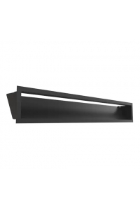 Obrázok pre Mriežka LUFT 120×800 čierna 45S SF - plytká