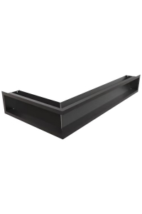 Obrázok pre Rohová mriežka LUFT 400x800x120 pravá čierna 45S